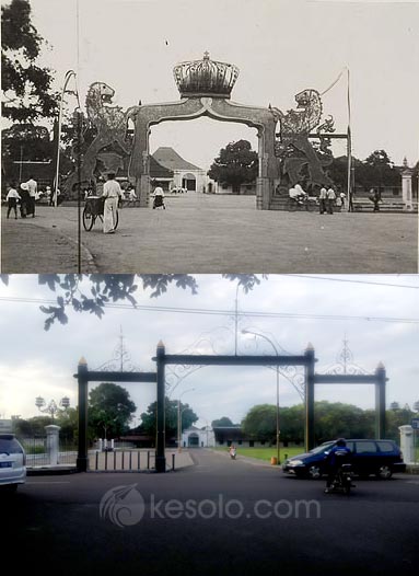 Solo Tempo Dulu - Gerbang Pura Mangkunegaran