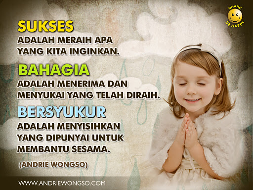 gambar motivasi kerja Andrie Wongso sukses adalah