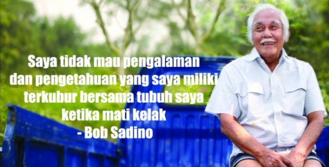 gambar motivasi kerja Quote Bob Sadino dalam kenangan