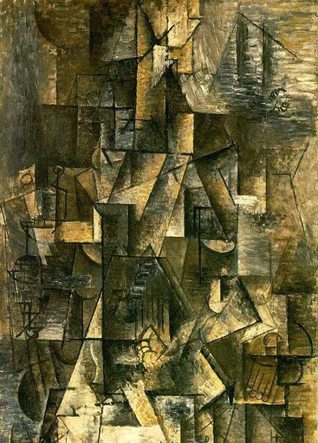 Lukisan Ma Jolie, (1911-1912) karya Pablo Picasso