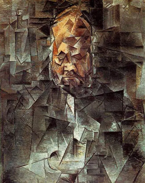 Portrait of Ambroise Vollard, (1910)