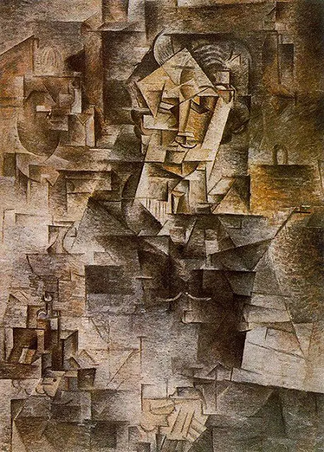  Portrait of Daniel-Henry Kahnweiler, (1910)