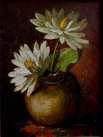 Bunga Teratai karya Dullah