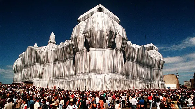 Christo and Jeanne-Claude Wrapped Reichstag