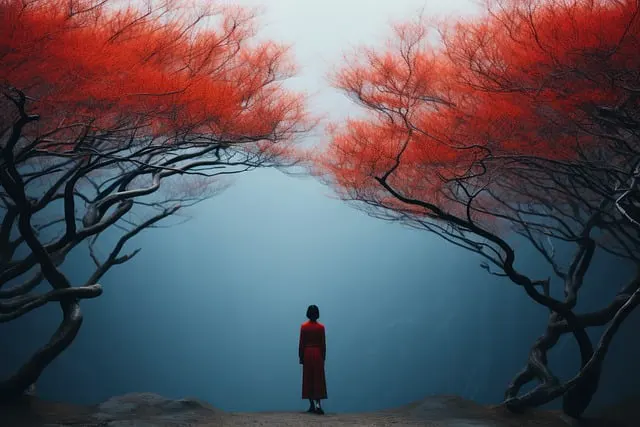 Contoh penggunaan skema warna komplementar