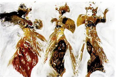 Jiwa Legong (1997) karya Srihadi Soedarsono