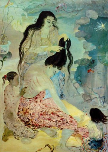 Lukisan Hendra Gunawan Kerokan 1947-1980