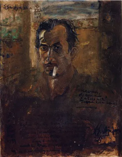 Lukisan Soedjojono Pelukis Terkenal Indonesia Self Portrait 1959