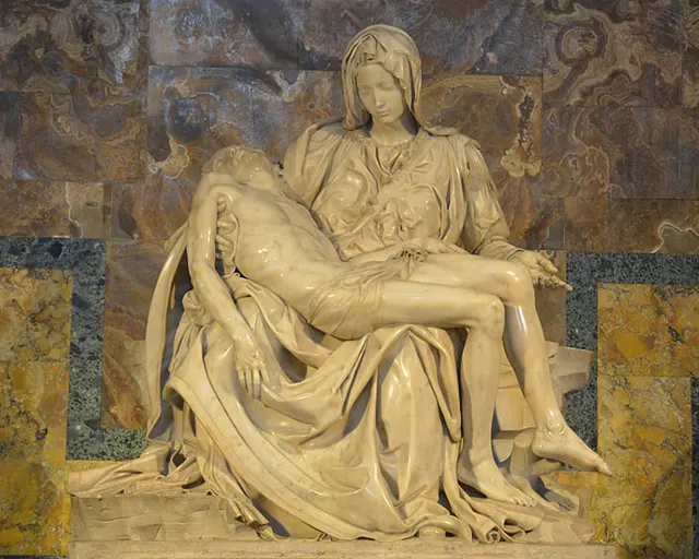 Patung Pieta karya Michelangelo