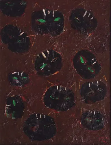 Wajah-wajah Kucing (1987) karya Popo Iskandar