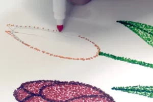 efek cahaya dalam teknik pointilis efek cahaya dalam teknik pointilis