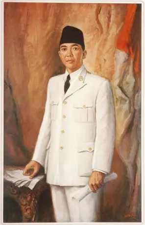 Lukisan Presiden Soekarno karya Basuki Abdullah